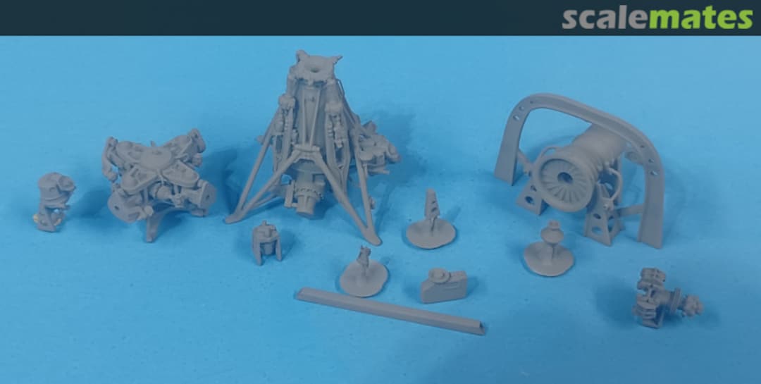 Boxart Wessex Main Rotor upgrade set WSX48 Set C Hendie's Scale Parts Boxart Wessex Main Rotor upgrade set WSX48 Set C Hendie's Scale Parts