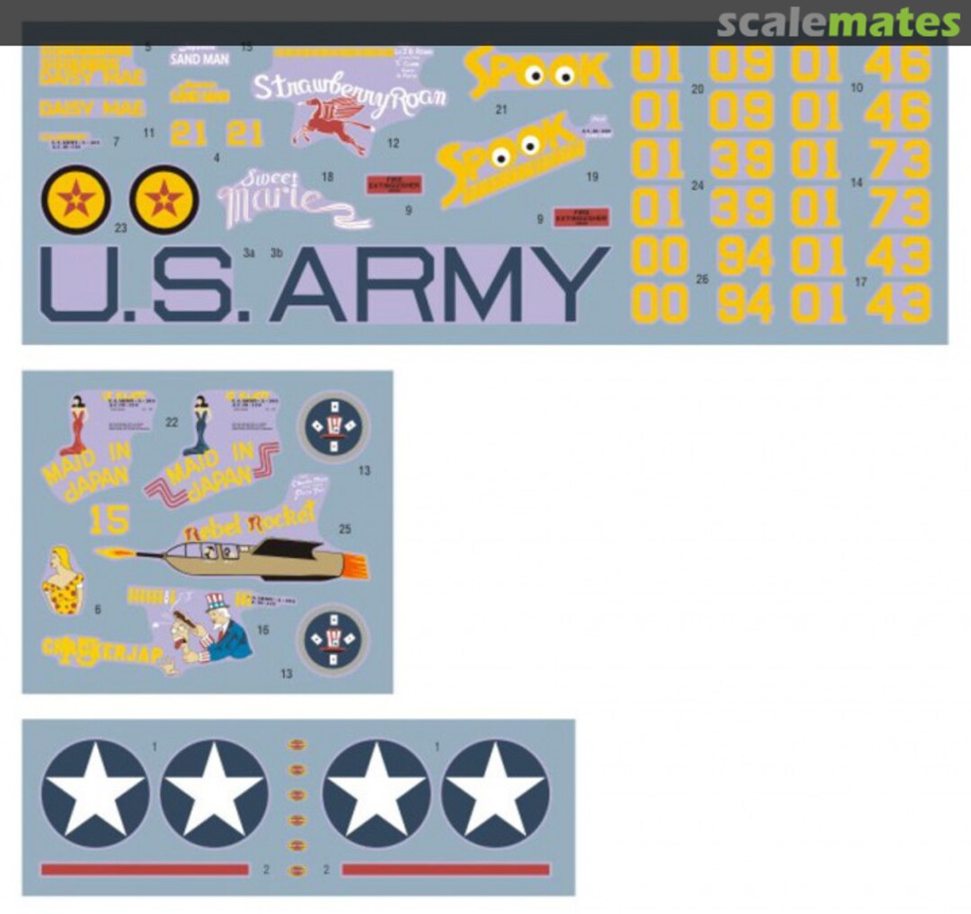 Contents A-20A Havoc 'The Grim Reapers' 1942 48067 DK Decals Contents A-20A Havoc 'The Grim Reapers' 1942 48067 DK Decals