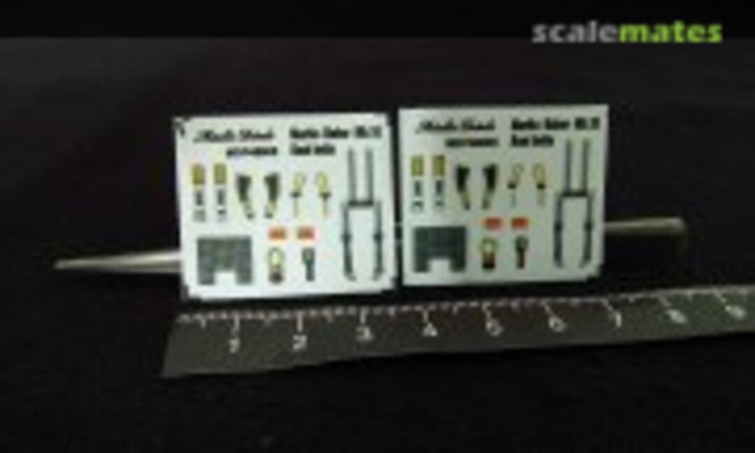 1:48 Martin-Baker Mk.10 Seat belts (Metallic Details MDP48005) MDP48005