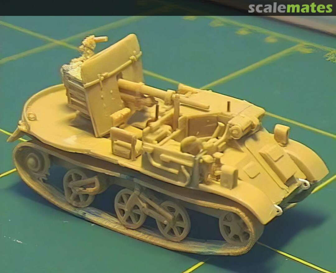 Boxart Australian Local Pattern 2pdr AntiTank Gun Carrier A2 Ostmodels