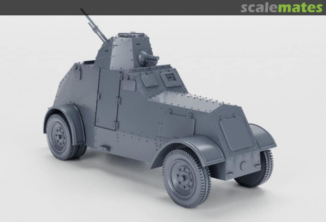 Boxart Armored car wz.29 Ursus - open hatch 72011130 EMP3d Boxart Armored car wz.29 Ursus - open hatch 72011130 EMP3d