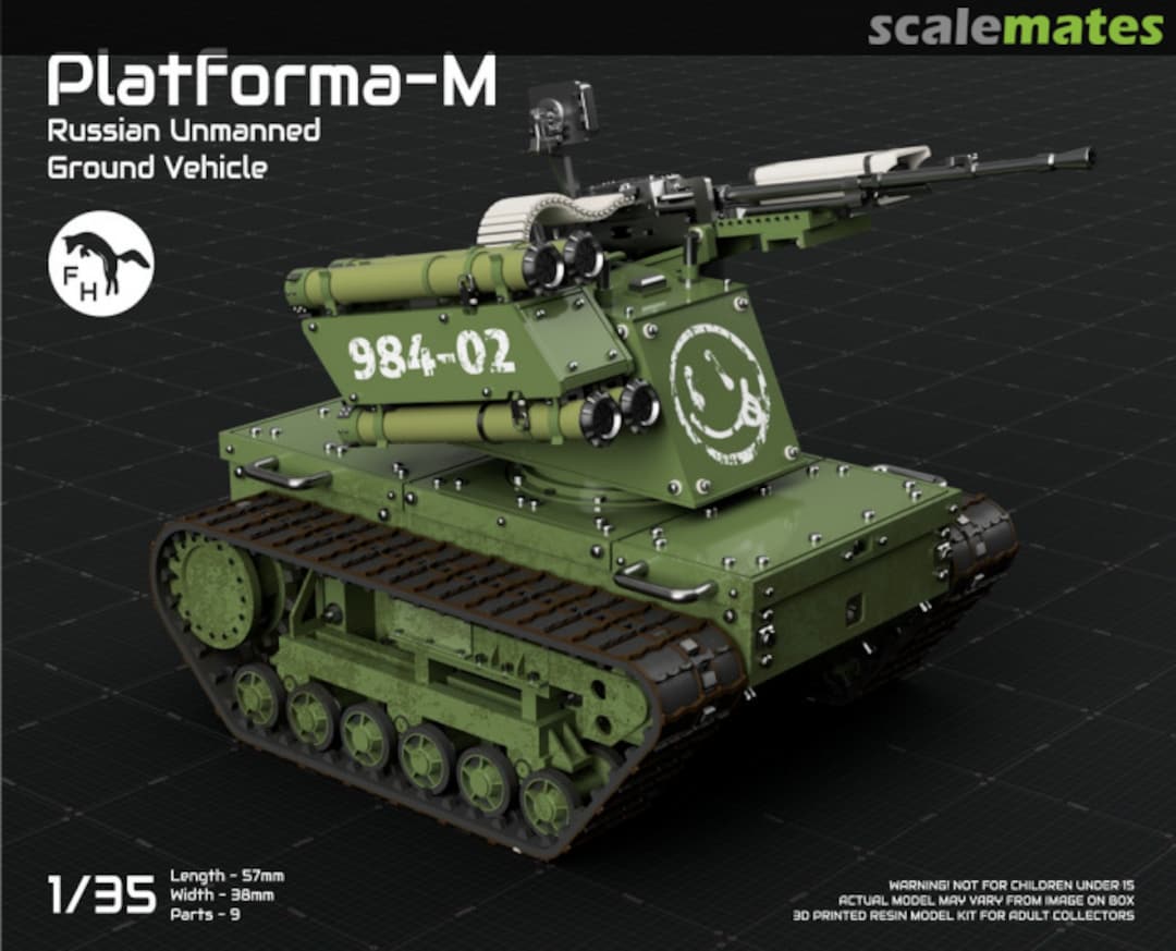 Boxart Platforma-M UGV FoxHopp Models Boxart Platforma-M UGV FoxHopp Models