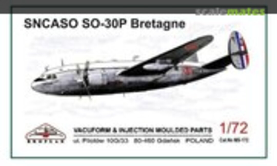 1:72 SNCASO SO-30P Bretagne (Broplan MS-172) MS-172