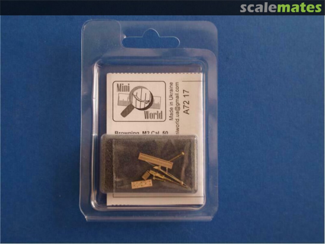 Boxart Browning, M2 Cal .50 Heavy Barrel 7217 Mini World Boxart Browning, M2 Cal .50 Heavy Barrel 7217 Mini World