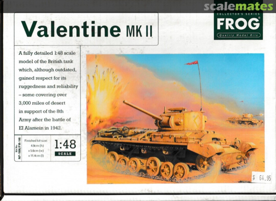 Boxart Valentine MK II NF-1006 FROG (NEW)