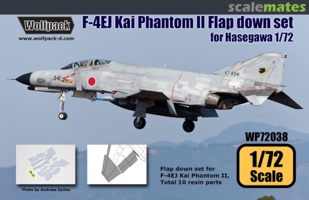 Boxart F-4EJ Kai Phantom II JASDF Flap Down Set WP72038 Wolfpack Boxart F-4EJ Kai Phantom II JASDF Flap Down Set WP72038 Wolfpack