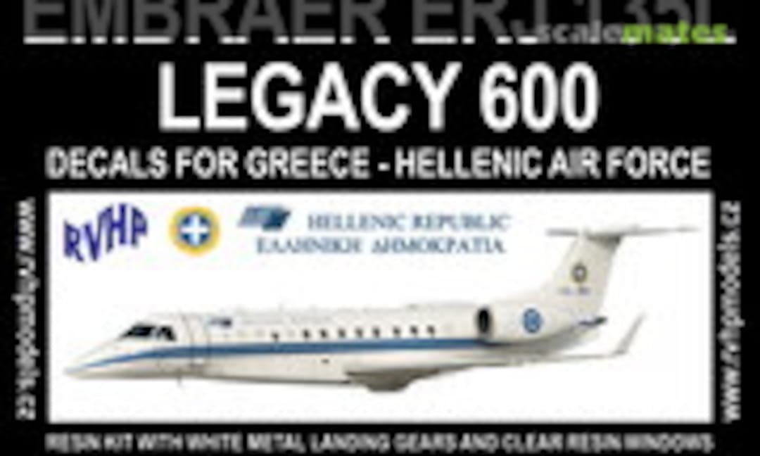 1:72 Embraer ERJ 135L Legacy 600 (RVHP 72066)