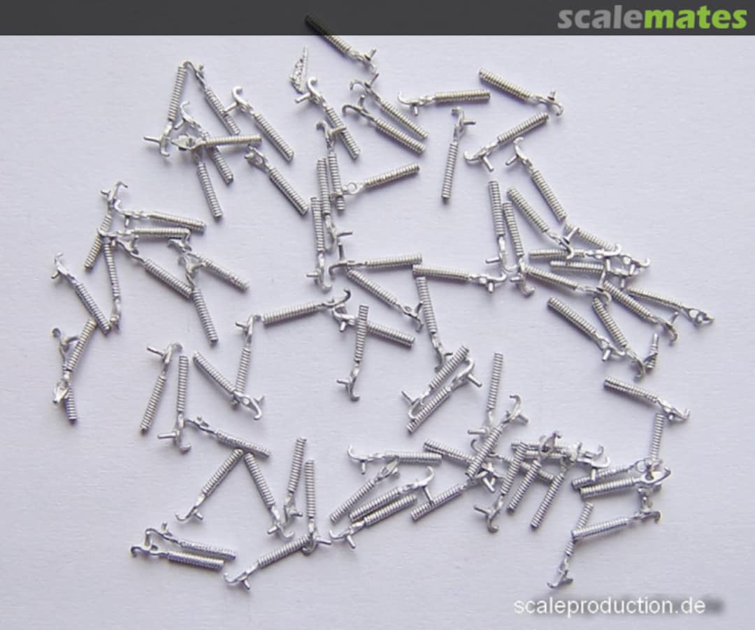 Boxart Spring Hood Pins (4pcs) SP24242 Scale Production Boxart Spring Hood Pins (4pcs) SP24242 Scale Production