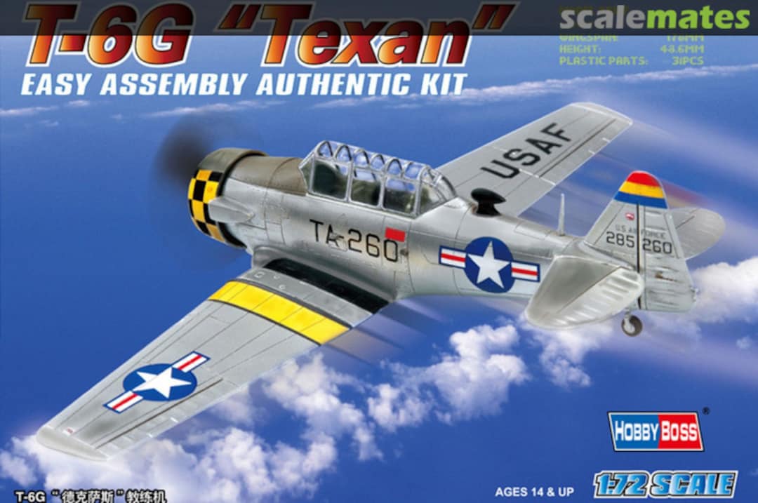 Boxart T-6G "Texan" 80233 HobbyBoss Boxart T-6G "Texan" 80233 HobbyBoss