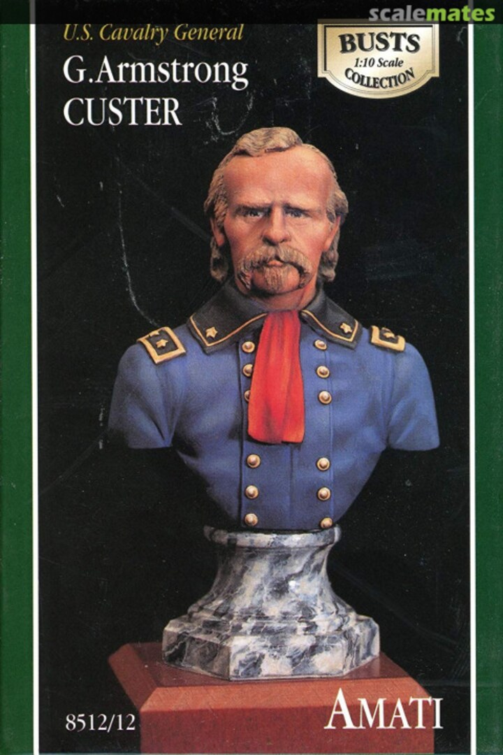 Boxart US Cavalry General G. Armstrong Custer 8512-12 Amati Boxart US Cavalry General G. Armstrong Custer 8512-12 Amati