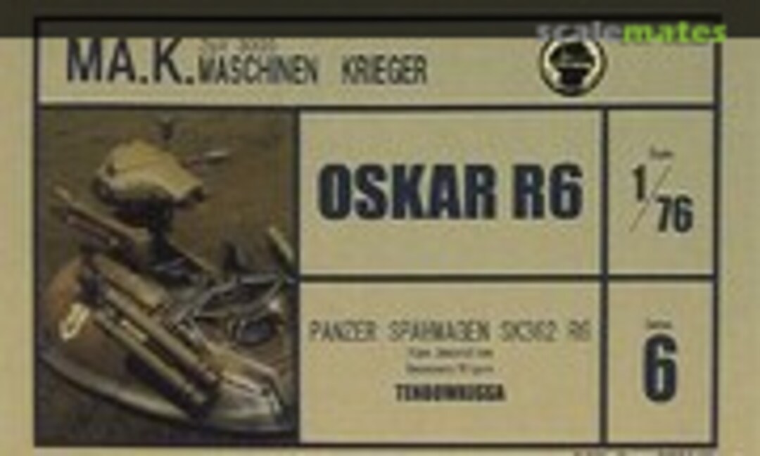 1:76 Oskar Panzer Spahwagen SK362 R6 (Tenbowkissa Series 6)