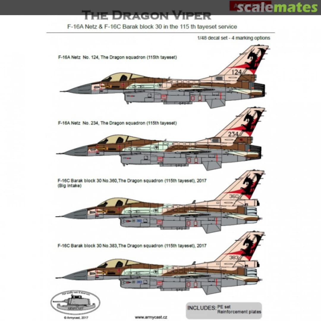 Boxart F-16 Dragon Viper ACD 48 022 Armycast M&M Boxart F-16 Dragon Viper ACD 48 022 Armycast M&M