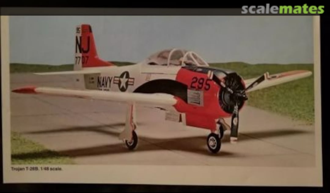 Boxart Trojan T-28B 2731 Monogram Boxart Trojan T-28B 2731 Monogram