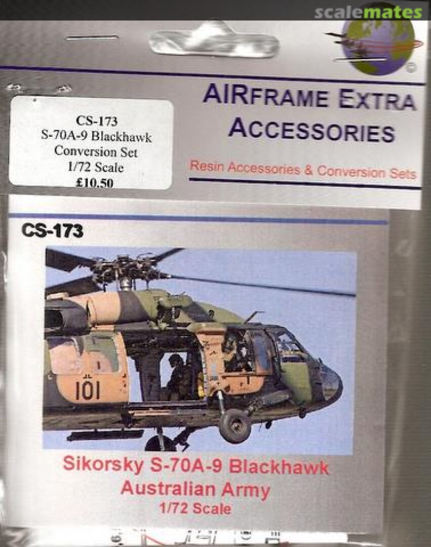 Boxart Sikorsky S-70A-9 Black Hawk CS-173 AIRFRAME Extra Accessories Boxart Sikorsky S-70A-9 Black Hawk CS-173 AIRFRAME Extra Accessories