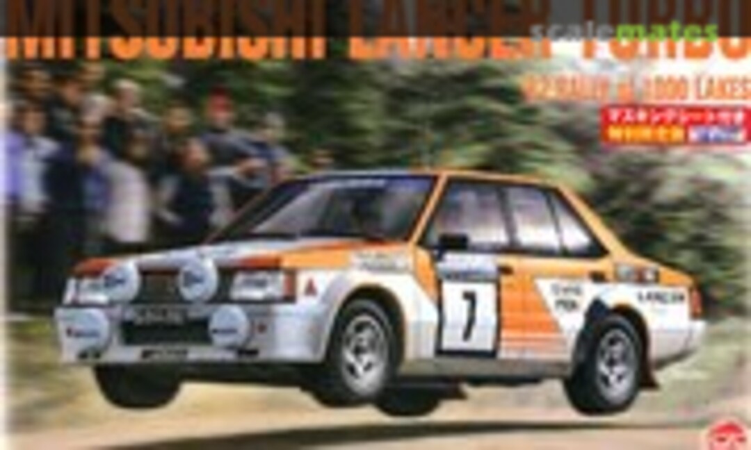 1:24 Mitsubishi Lancer Turbo (NuNu Model Kit PN24018MSK) PN24018MSK