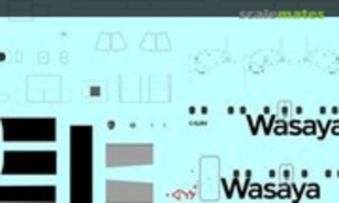 1:72 Wasaya Airways DeHavilland Dash 8-100 (White Livery) (V1 Decals V1D0690-72) V1D0690-72