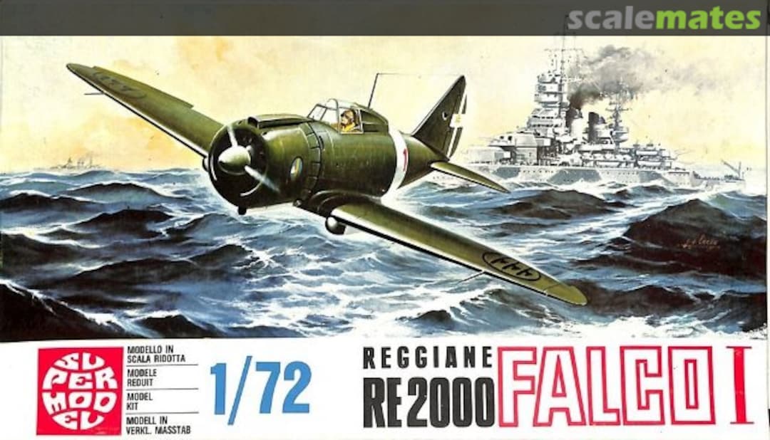 Boxart Reggiane Re 2000 Falco I 10-002 Supermodel
