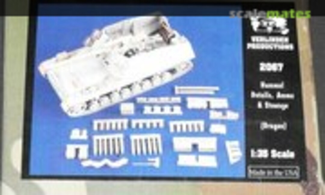 1:35 Hummel Details, Ammo & Stowage (Verlinden Productions 2067) 2067