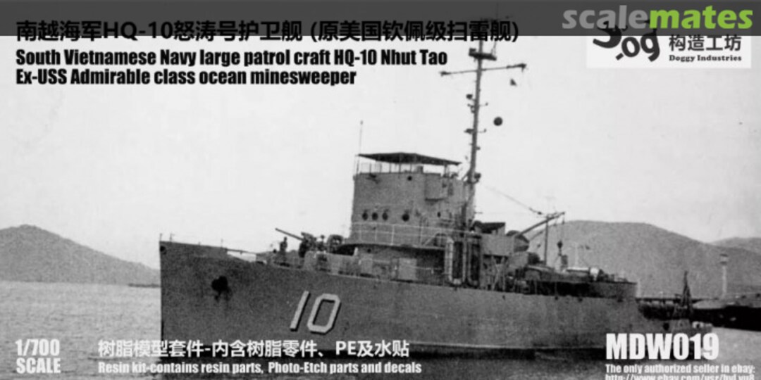 Boxart Large Patrol Craft "HQ-10 Nhut Tao" MDW019 Doggy Industries Boxart Large Patrol Craft "HQ-10 Nhut Tao" MDW019 Doggy Industries