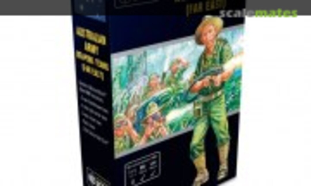 28mm Australian Army (Far East) weapons teams (Warlord Games )
