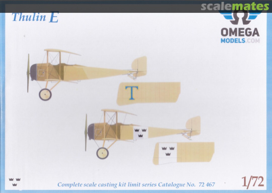 Boxart Thulin E 72 467 Omega Models Boxart Thulin E 72 467 Omega Models