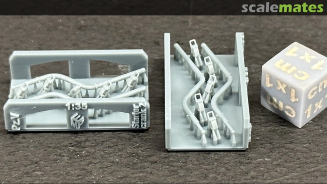 Boxart PzV Panther - Starter crank 35040856 EMP3d Boxart PzV Panther - Starter crank 35040856 EMP3d