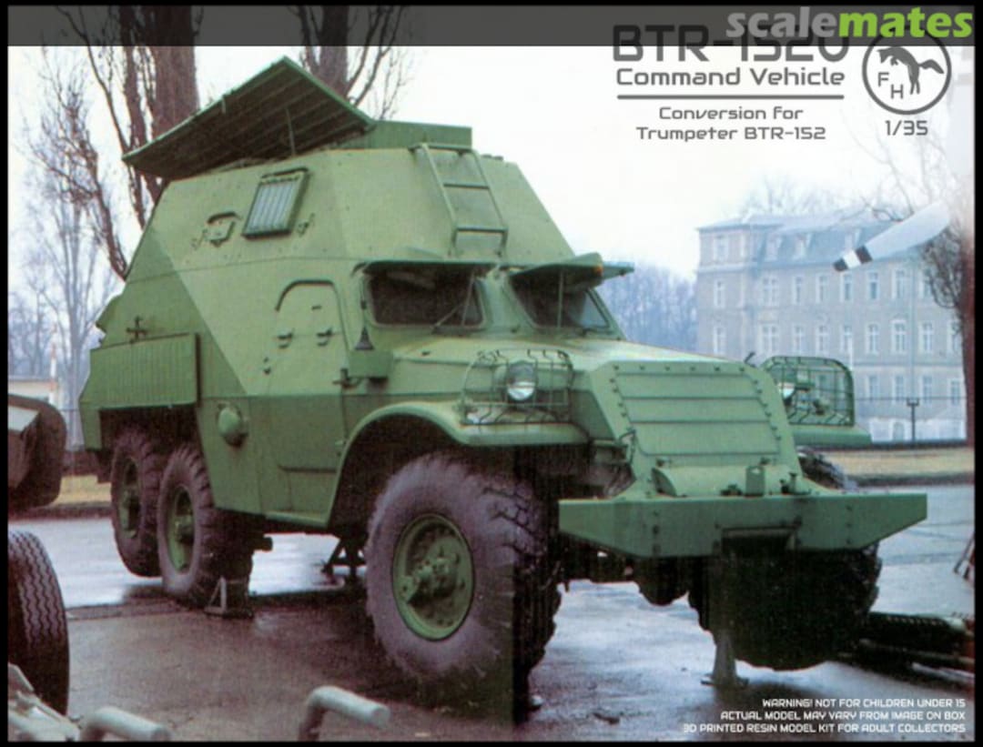 Boxart BTR-152U conversion kit FoxHopp Models Boxart BTR-152U conversion kit FoxHopp Models