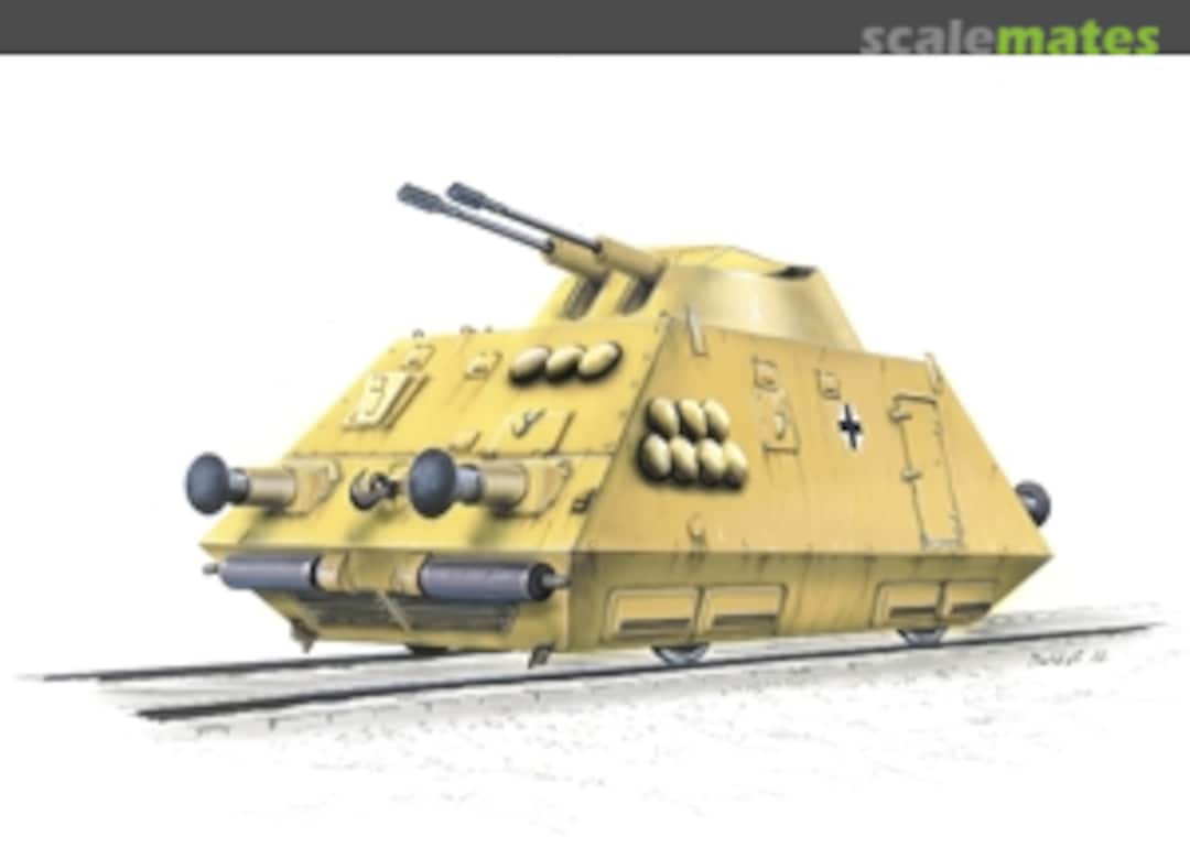 Boxart Schw. Schienenpanzer Flak 3cm Kugelblitz 72334 Attack Hobby Kits Boxart Schw. Schienenpanzer Flak 3cm Kugelblitz 72334 Attack Hobby Kits