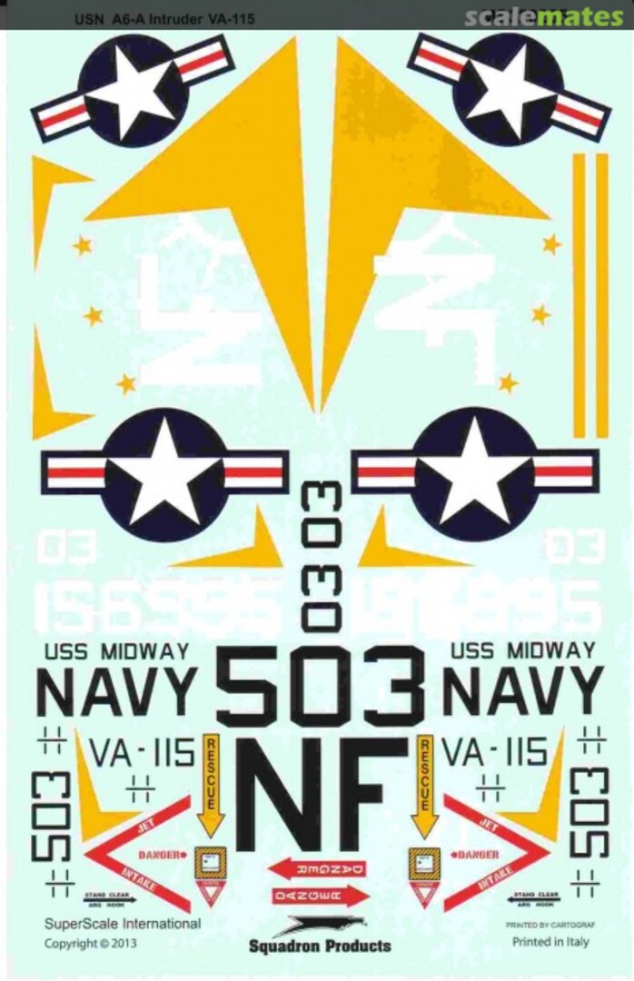 Boxart A-6A Intruder MS320265 SuperScale International