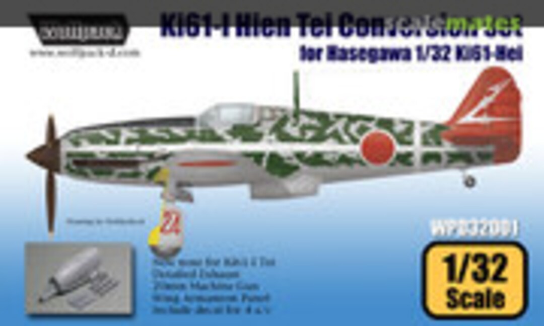 1:32 Ki61-I Hien Tei Conversion Set (Wolfpack WPD32001) WPD32001