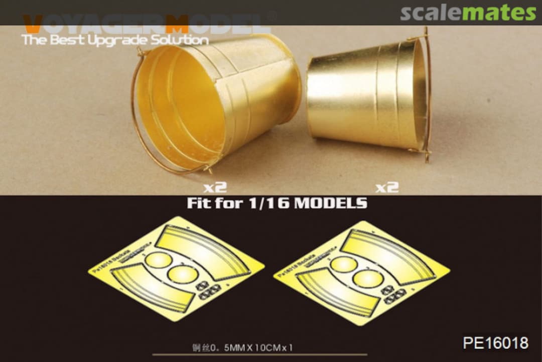Boxart Buckets / Eimer PE16018 Voyager Model Boxart Buckets / Eimer PE16018 Voyager Model
