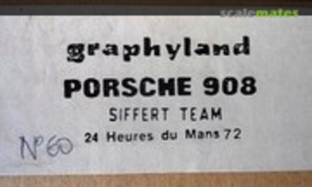 Porsche 908 Jo Siffert Racing (Graphyland )