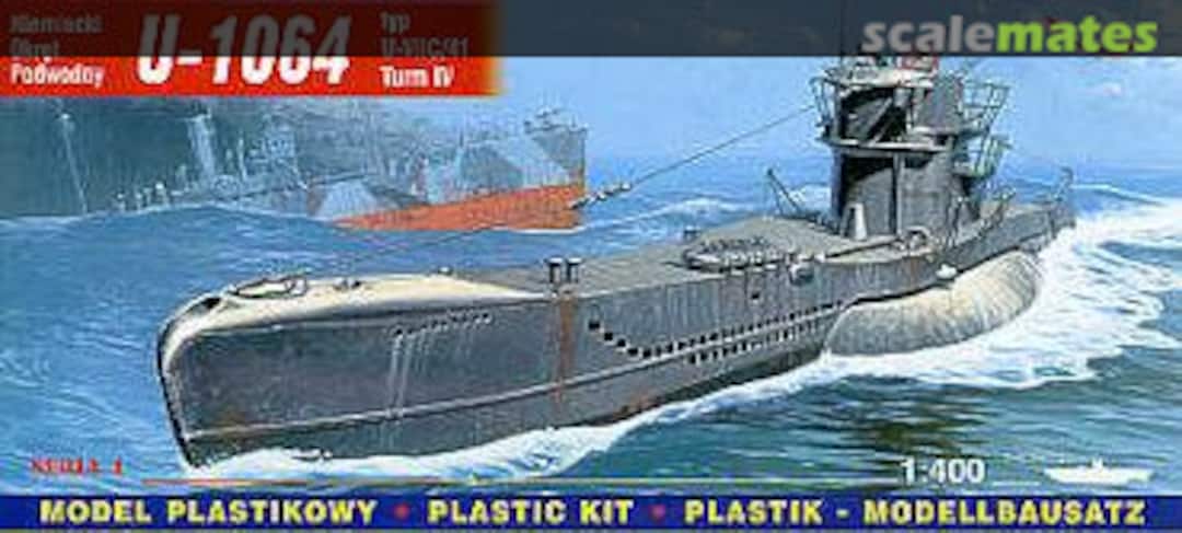 Boxart U-BOOT U-1064 ( VIIC/41 T4) 40415 Mirage Hobby