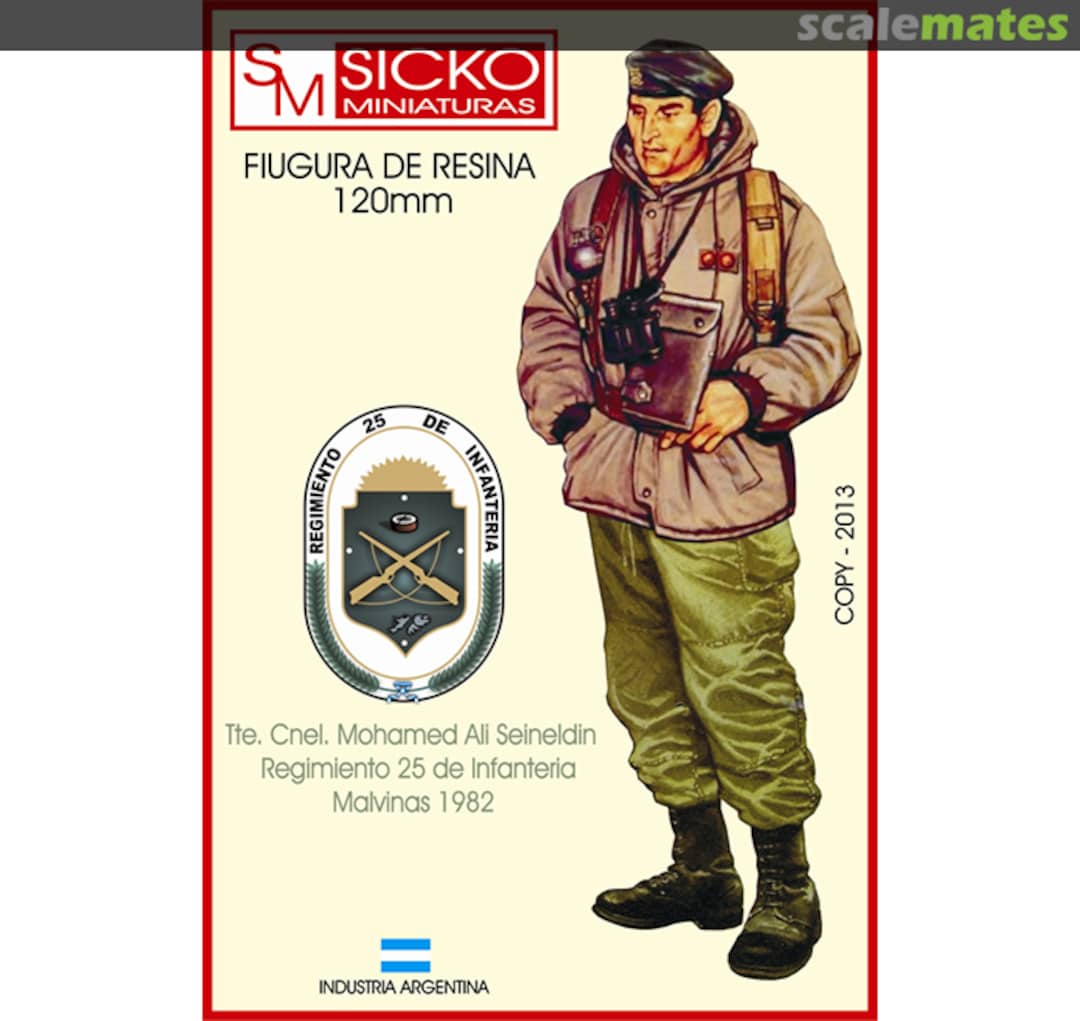 Boxart Tte. Cnel. Mohamed Ali Seineldin Regimiento 25 de Infantería 004 Sicko