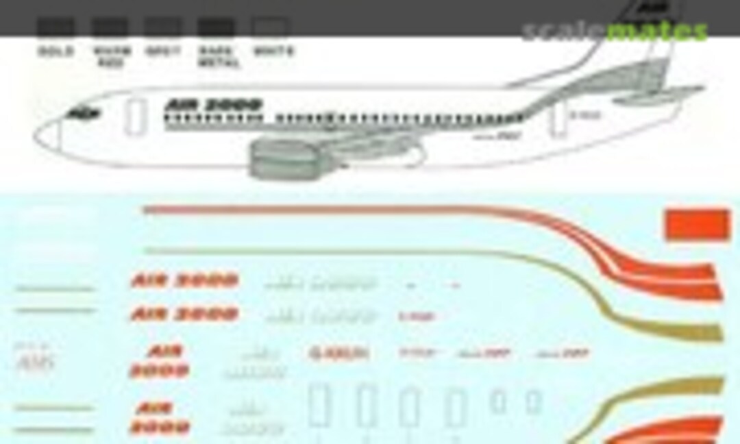 1:200 Boeing 737-300 (Airline Hobby Supplies AHS2028) AHS2028