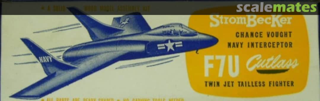 Boxart F7U Cutlass C49-89 Strombecker Boxart F7U Cutlass C49-89 Strombecker