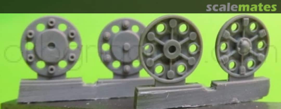 Boxart Sprocket wheel for T-34,mod.1943-45, type 2 (6 pcs) S72086 OKB Grigorov Boxart Sprocket wheel for T-34,mod.1943-45, type 2 (6 pcs) S72086 OKB Grigorov