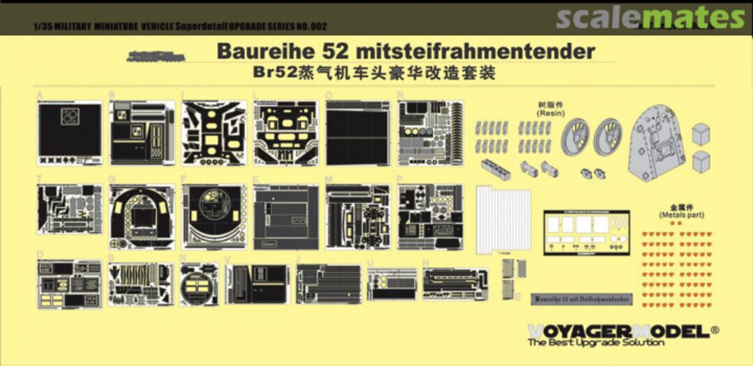 Contents Baureihe 52 mit Steifrahmentender PRO35002 Voyager Model Contents Baureihe 52 mit Steifrahmentender PRO35002 Voyager Model