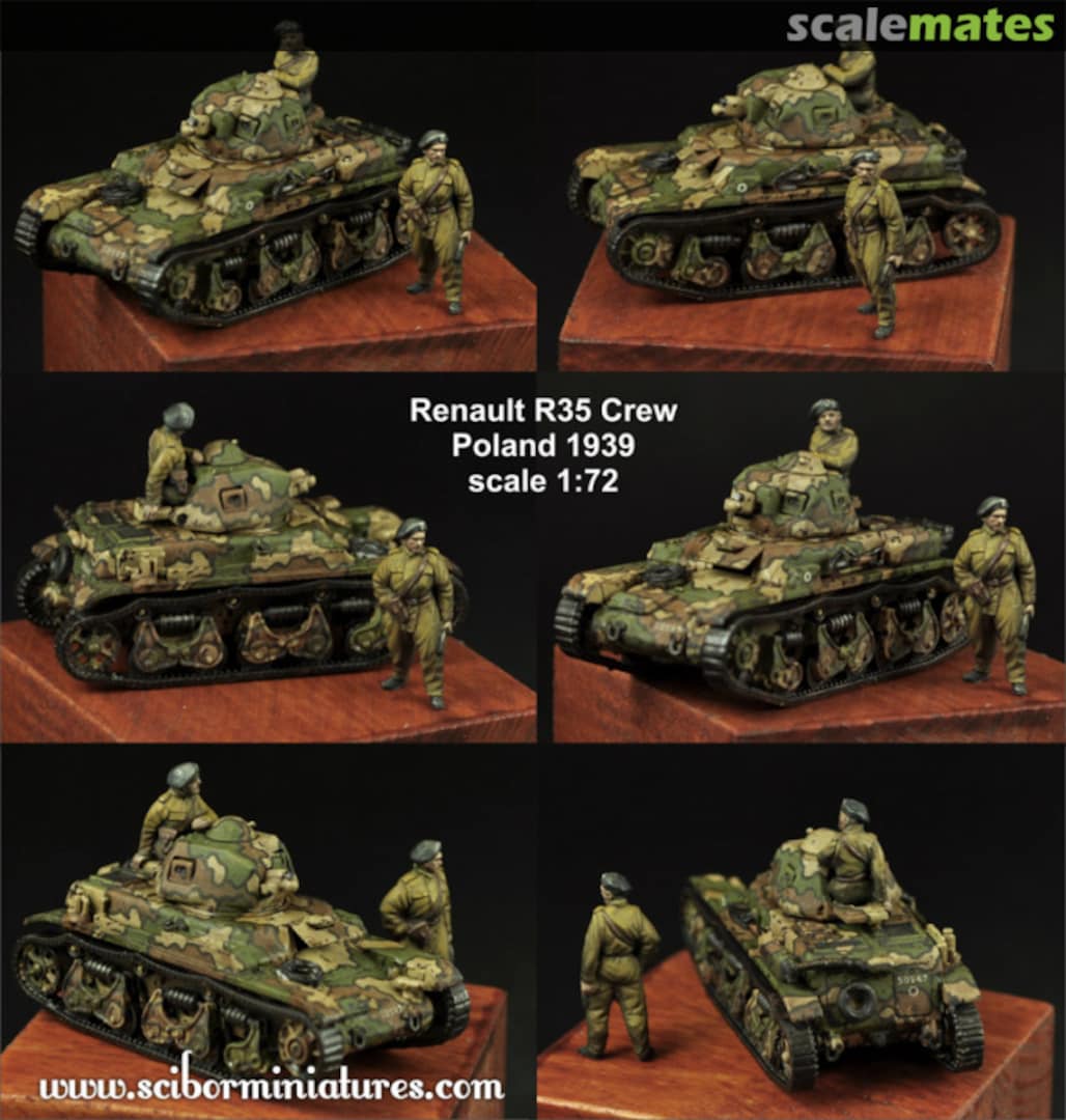Boxart Polish Renault R35 Crew Set 72HM0021 Scibor Monsterous Miniatures Boxart Polish Renault R35 Crew Set 72HM0021 Scibor Monsterous Miniatures