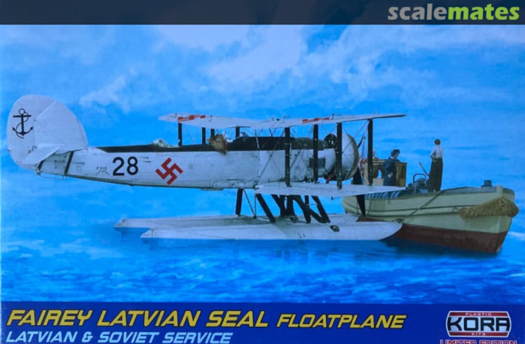 Boxart Fairey Latvian Seal Floatplane KPK72147 Kora Models Boxart Fairey Latvian Seal Floatplane KPK72147 Kora Models