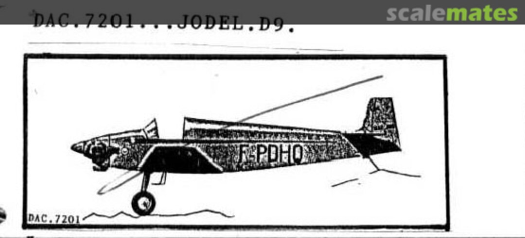 Boxart Jodel D.9 DAC7201 Dujin Boxart Jodel D.9 DAC7201 Dujin