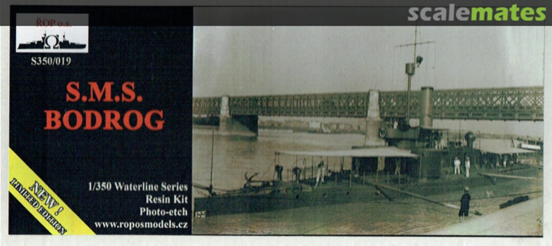Boxart S.M.S. Bodrog S350/019 ROP o.s. Samek Models Boxart S.M.S. Bodrog S350/019 ROP o.s. Samek Models