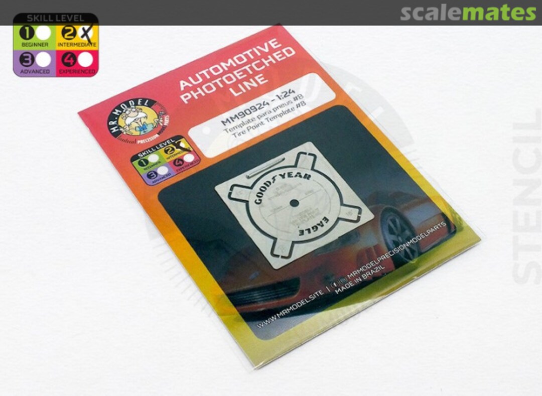 Boxart Mr. Model TIRE PAINT TEMPLATE #9 mm90924 Mr. Model Boxart Mr. Model TIRE PAINT TEMPLATE #9 mm90924 Mr. Model