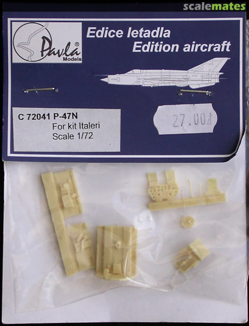Contents P-47N Thunderbolt C72041 Pavla Models Contents P-47N Thunderbolt C72041 Pavla Models