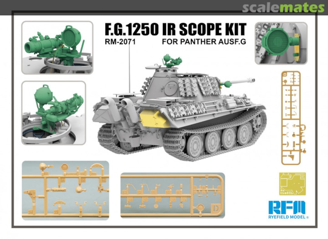 Boxart F.G.1250 IR Scope Kit RM-2071 Rye Field Model Boxart F.G.1250 IR Scope Kit RM-2071 Rye Field Model