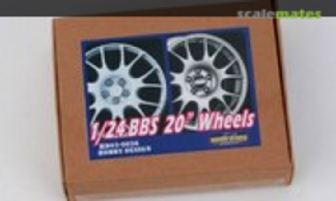 1:24 BBS 20" Wheels (I) (Hobby Design HD03-0036)
