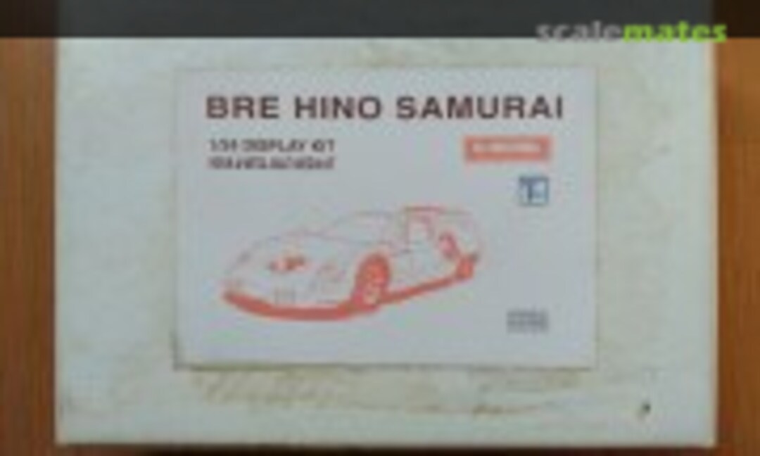 1:24 BRE Hino Samurai (Q-Model )