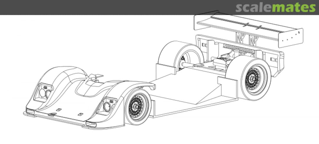 Boxart 962C Joest 1990 WSPC Early Model transkit CRM008 Noritake mokei Boxart 962C Joest 1990 WSPC Early Model transkit CRM008 Noritake mokei