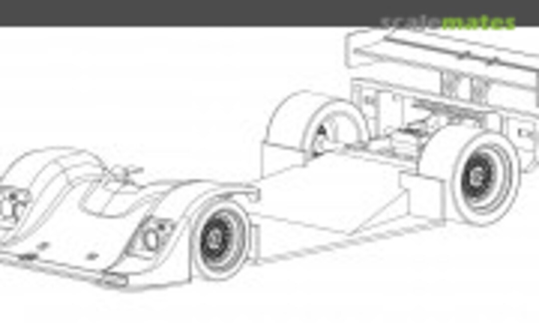 1:24 962C Joest 1990 WSPC Early Model transkit (Noritake mokei CRM008) CRM008