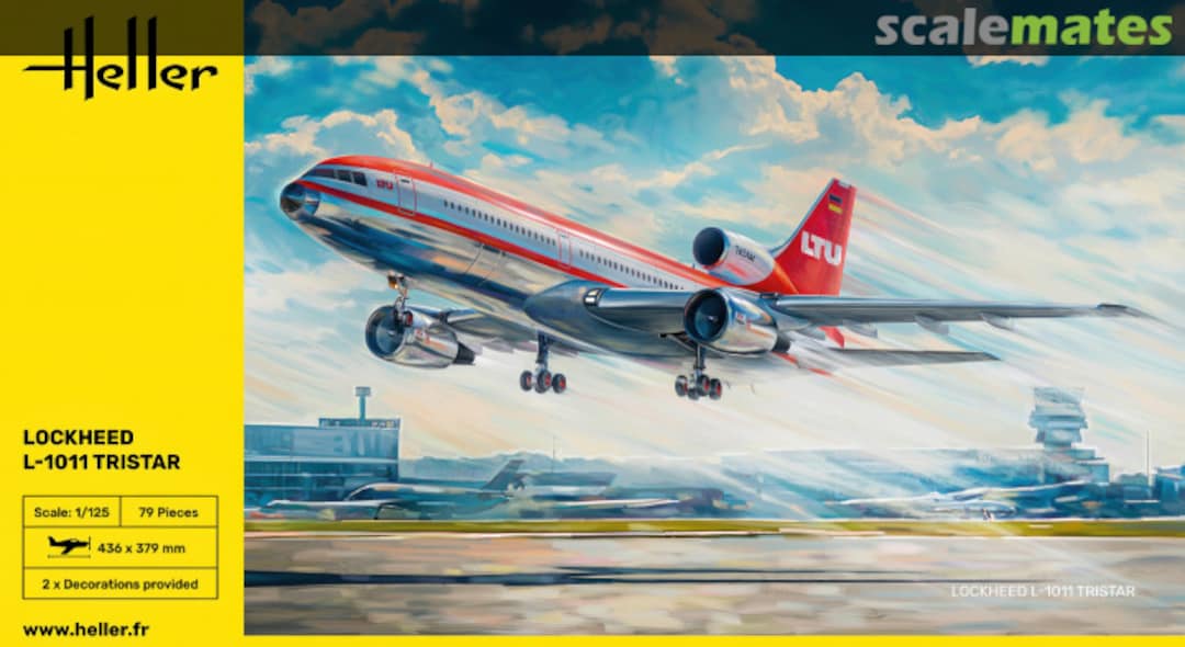 Boxart Lockheed L-1011 Tristar 80451 Heller Boxart Lockheed L-1011 Tristar 80451 Heller